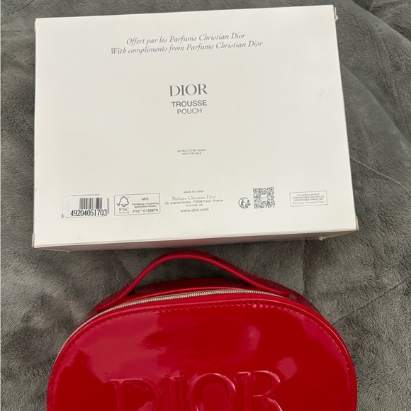 Dior Glossy Red Vanity Case - Picture 2 of 3